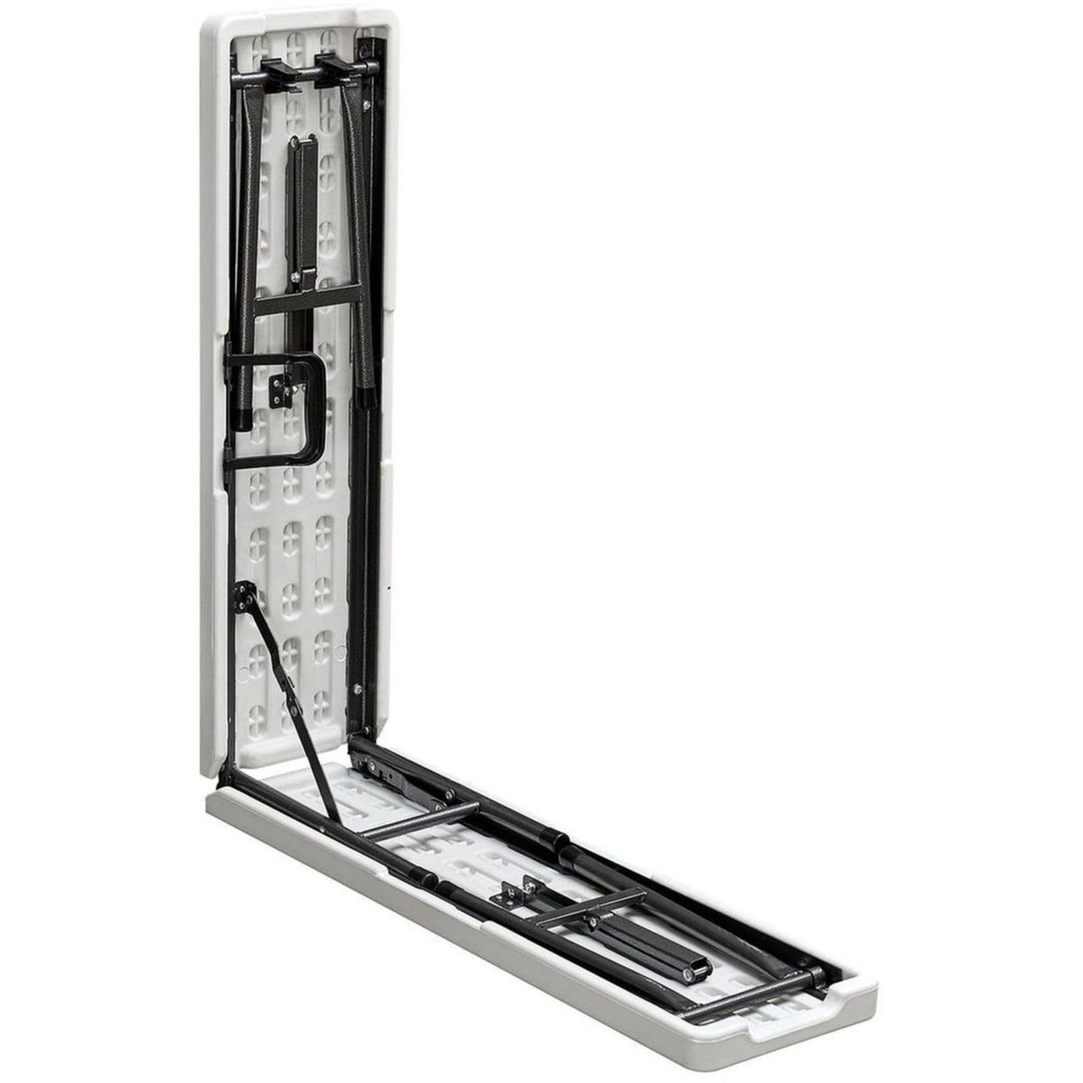 GARTENBANK Common Klappbank - Weiß, Kunststoff (25/42/180cm) - DELUKE