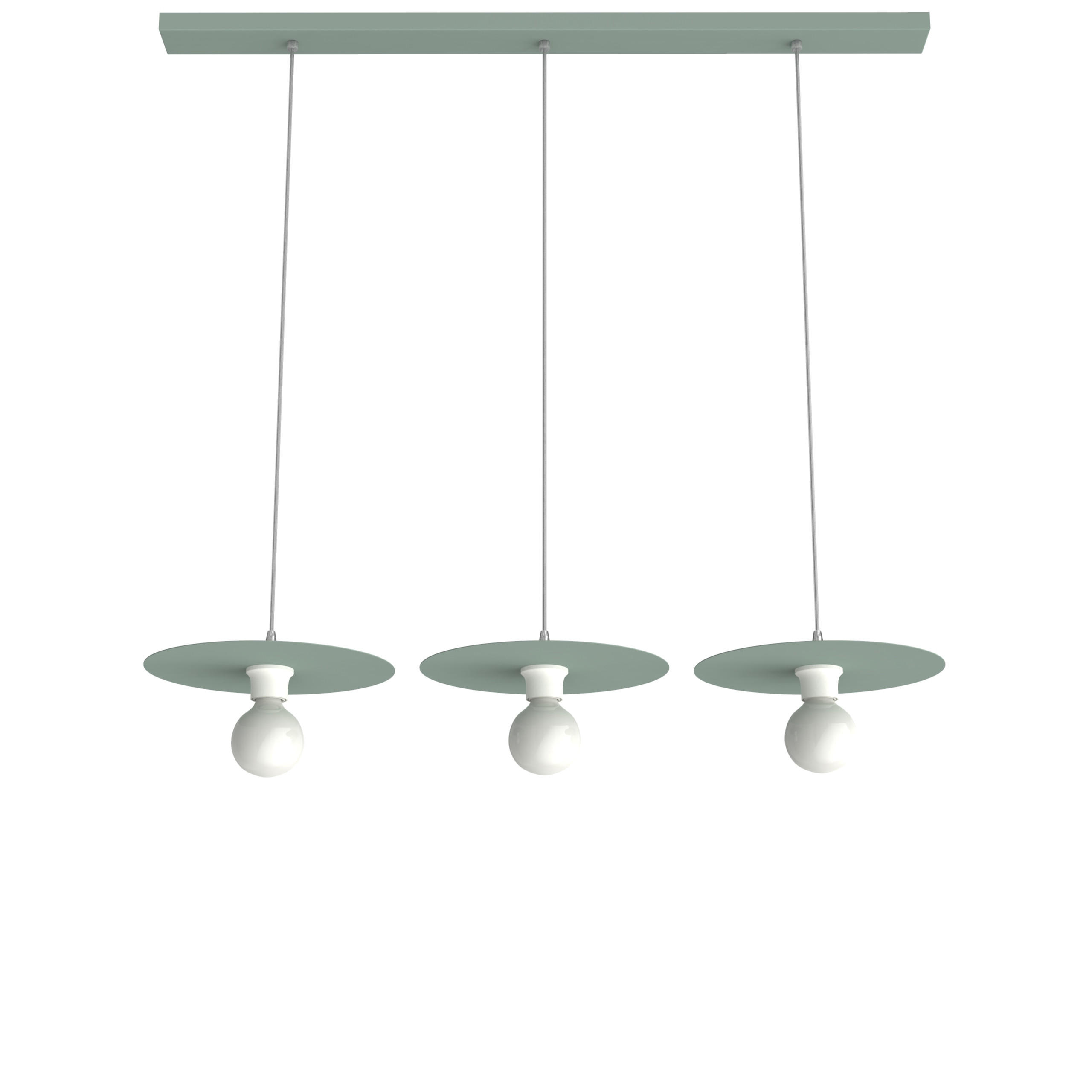 HÄNGELEUCHTE - Grün, Metall (30/30/7cm) - Lumicom