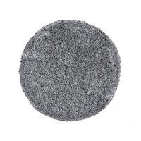SHAGGY-TEPPICH Cide 140/140 cm - Schwarz, Kunststoff (140/140cm) - Beliani