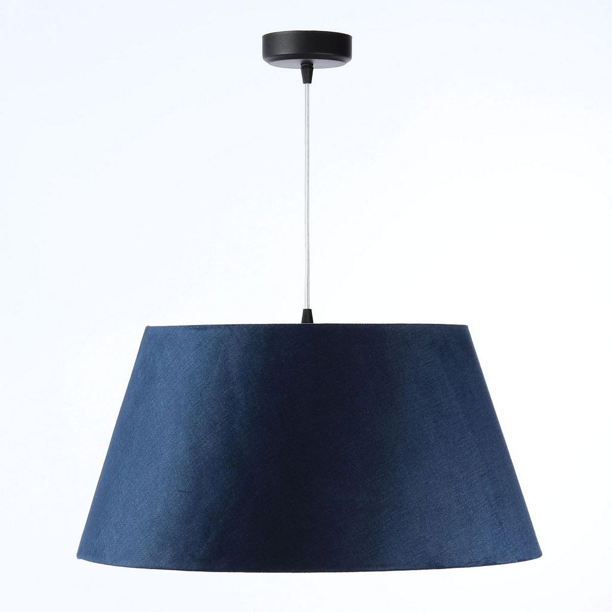 HÄNGELEUCHTE Blau 50/27 cm - Blau/Kupferfarben, Kunststoff (50/1.3/27cm) - ONZENO