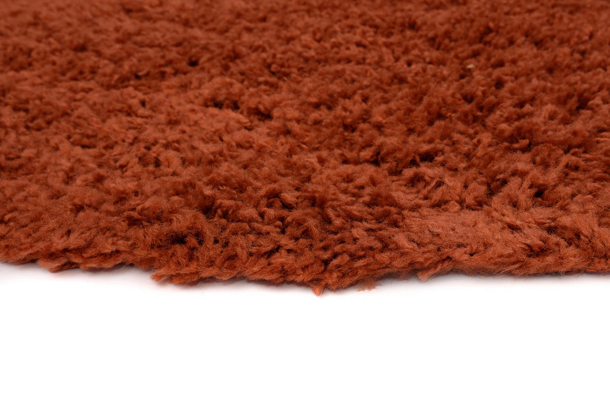TEPPICH ESSENCE ROUND Terracota 240/240 cm - Orange, Textil (240/240cm) - Tapiso