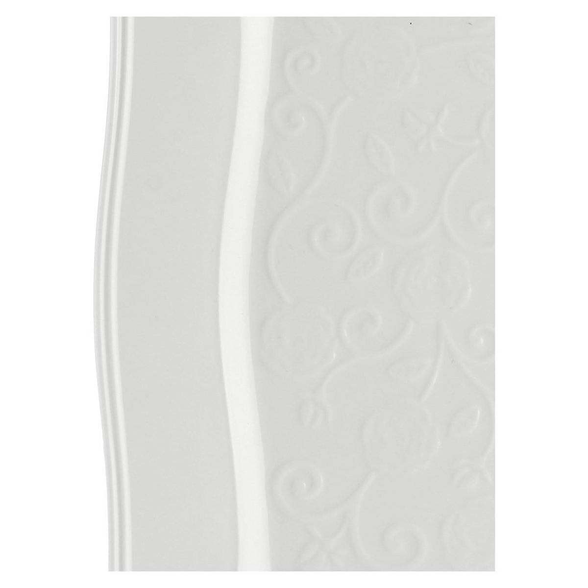 TELLER Weiß 26.5/26.5/2 cm P003800001Z - Weiß, Keramik (26.5cm) - La Porcellana Bianca 