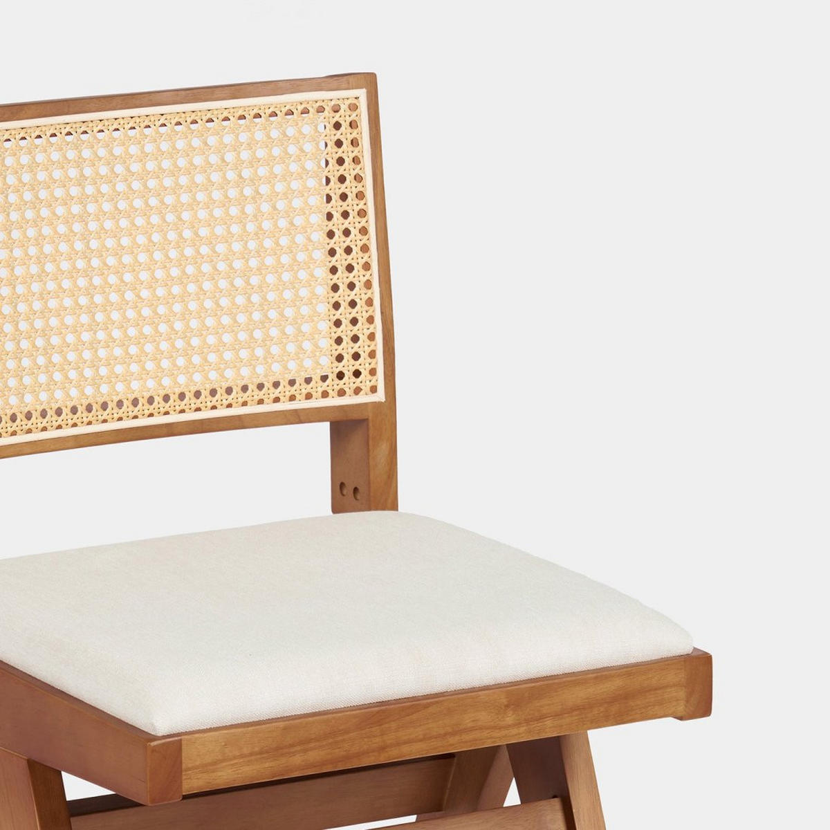 ESSZIMMERSTUHL Nelha Walnuss 45 cm x 82 cm 2er-Set - Walnussfarben, Textil (45/82/50cm) - Klast Home