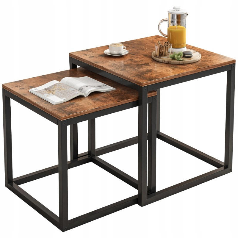 XXXLutz Couchtisch Braun 58x9x55.5 cm