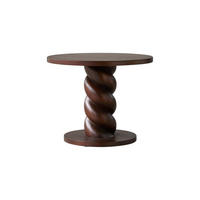 BEISTELLTISCH Liza Braun aus Dunkles Mindiholz - Braun, Holz (55/55/45cm) - Tikamoon