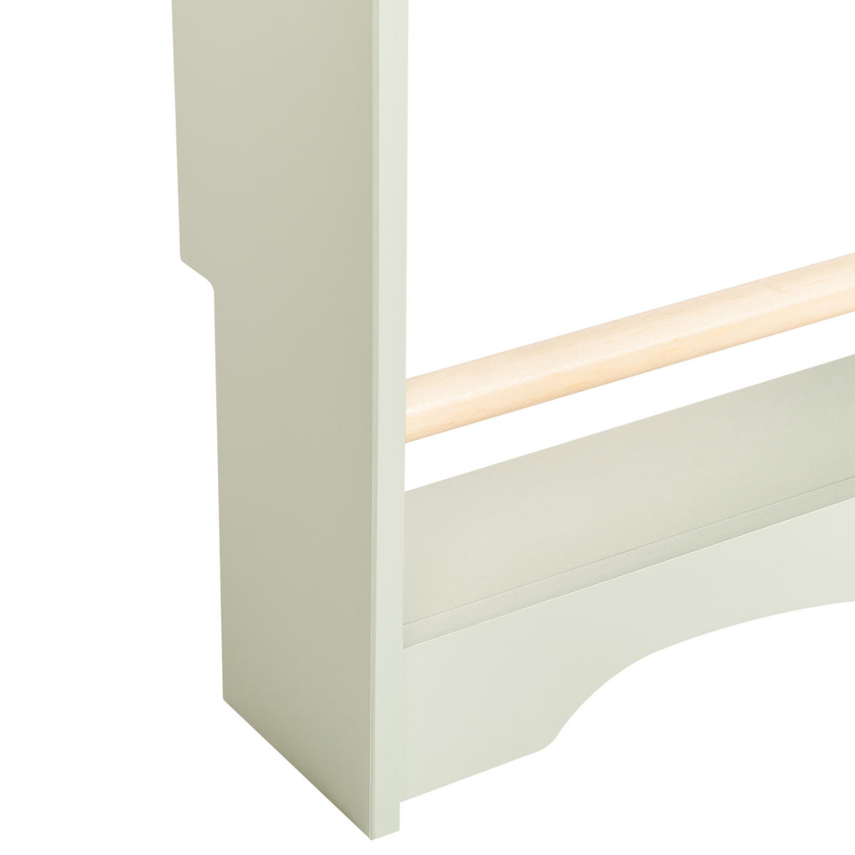 RAFT DE PERETE 100 cm verde deschis Liloet - verde deschis, compozit lemnos (60/100/12cm) - Beliani