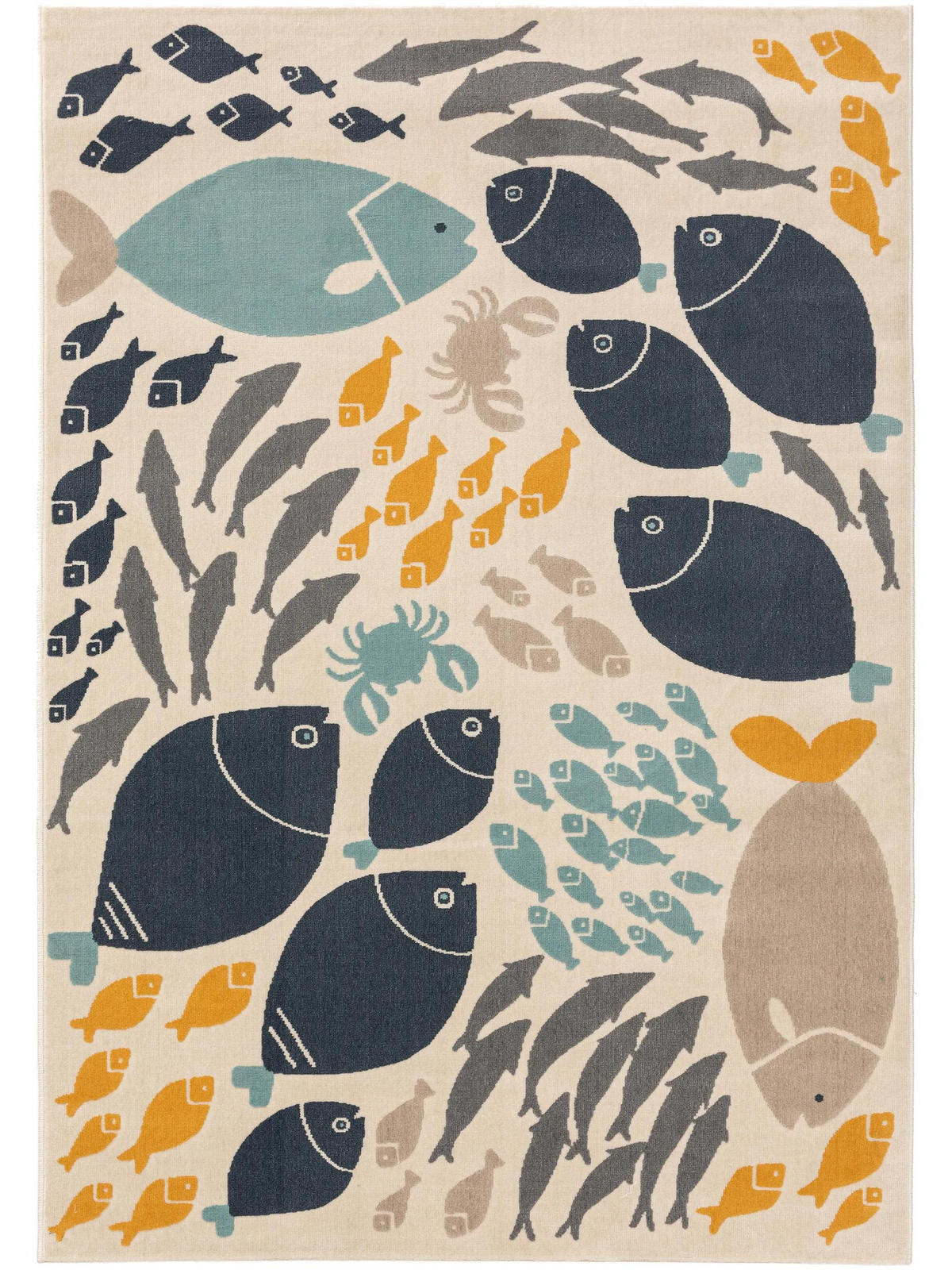 KINDERTEPPICH Fabius Multicolor 80x150 cm - Multicolor, Textil (80/150cm) - Lytte