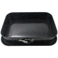 BACKFORM Schwarz 39/27/7.5 cm KH1786 - Schwarz, Metall (27/7.5/39cm) - Kinghoff 