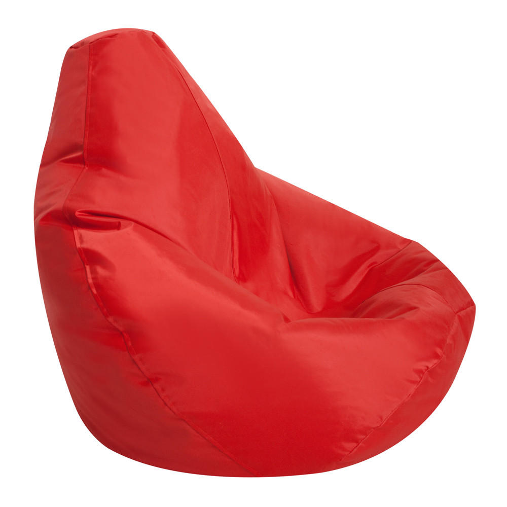 OUTDOORSITZSACK Liegestuhl für Kinder - Rot, Kunststoff (69/59/65cm) - Veeva