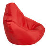 OUTDOORSITZSACK Liegestuhl für Kinder - Rot, Kunststoff (69/59/65cm) - Veeva