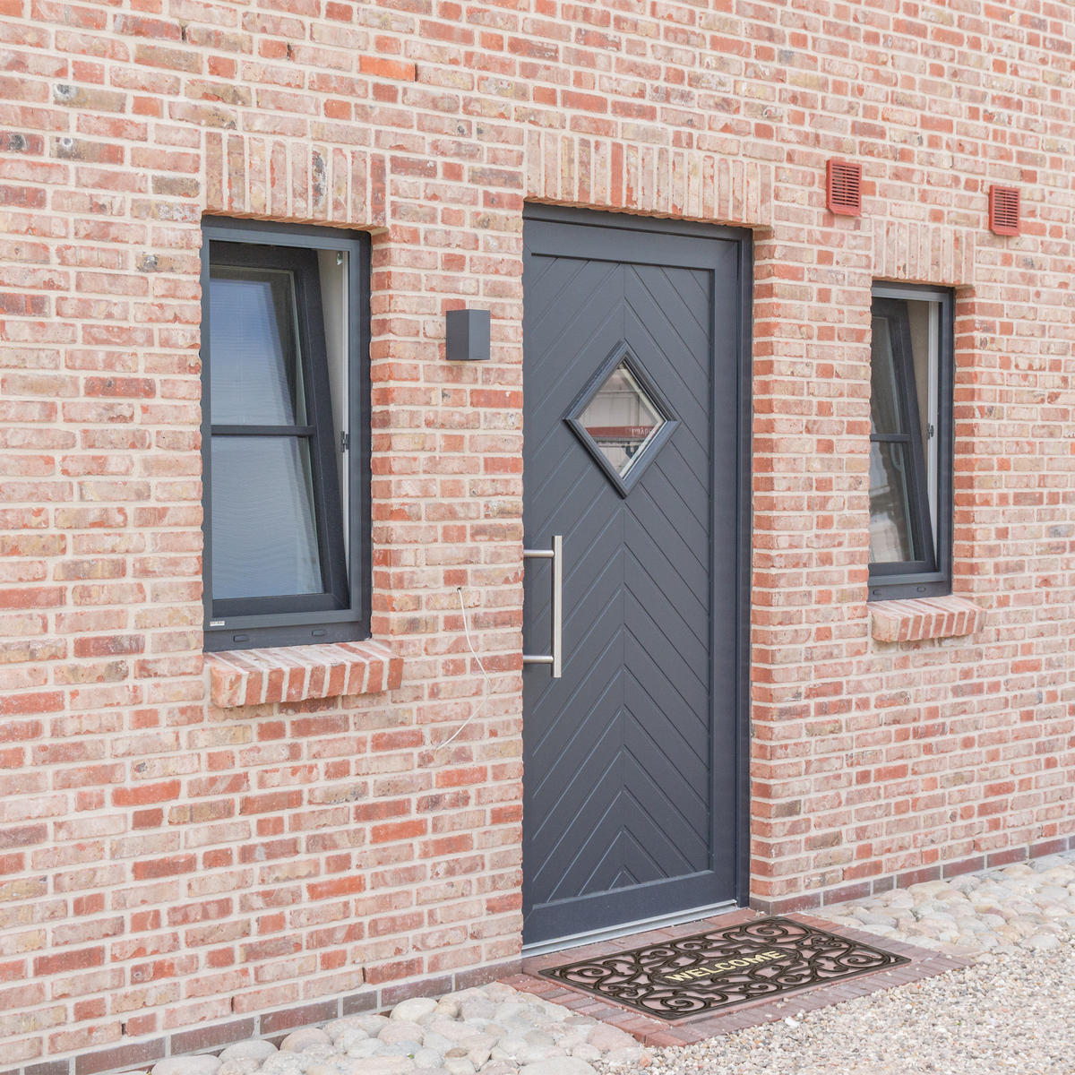 ROHOŽKA - hnědá, kov (52/32.5cm) - Relaxdays