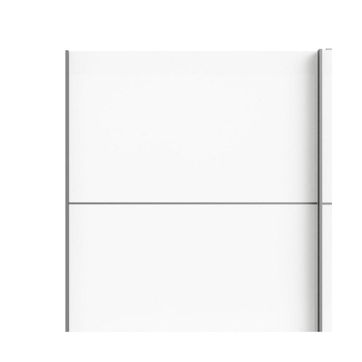 GARDEROBENSCHRANK weiß - Weiß, Holzwerkstoff (182/220/62cm) - ebuy24