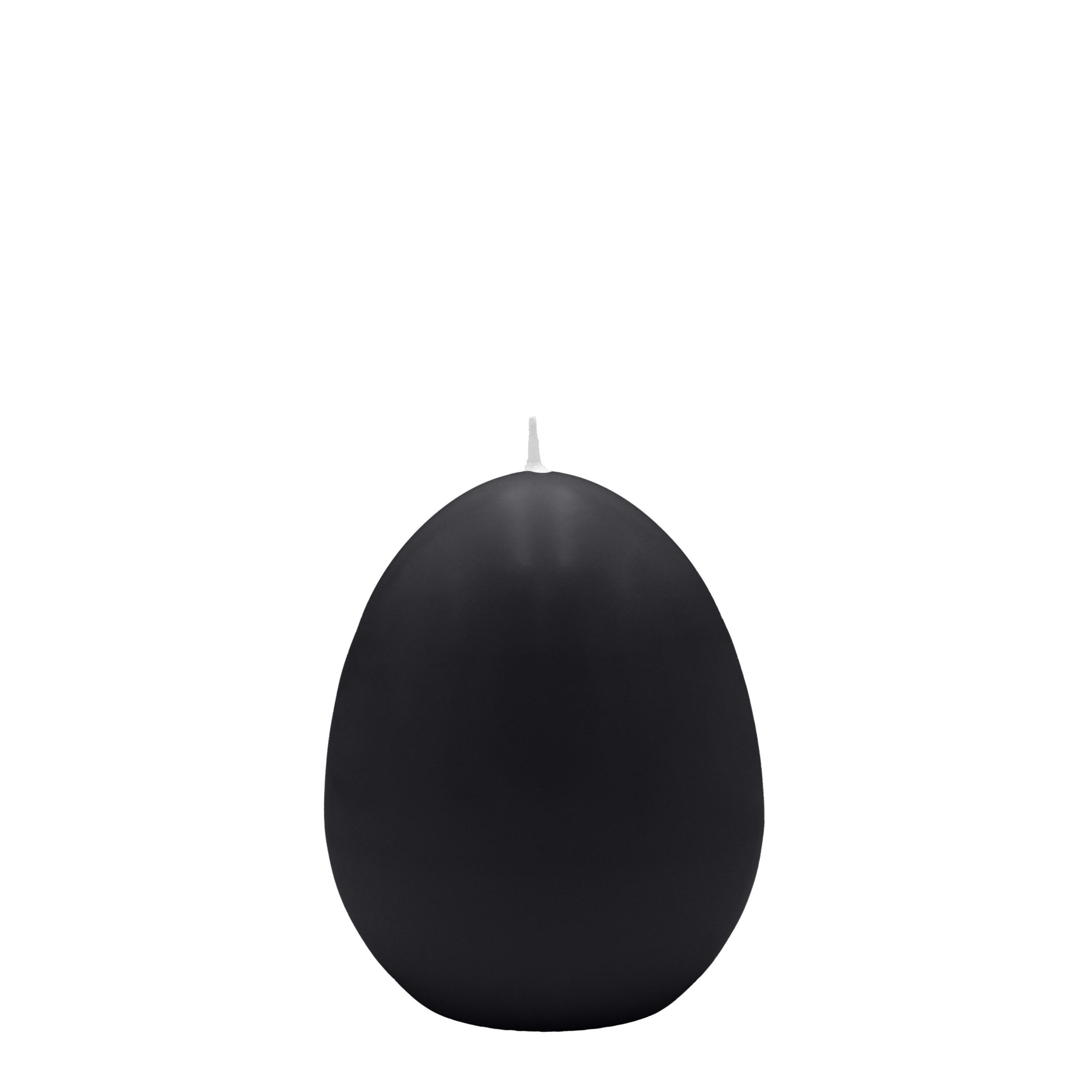 Kopschitz Kerzen Eikerzen Schwarz 4.5x6x6 cm