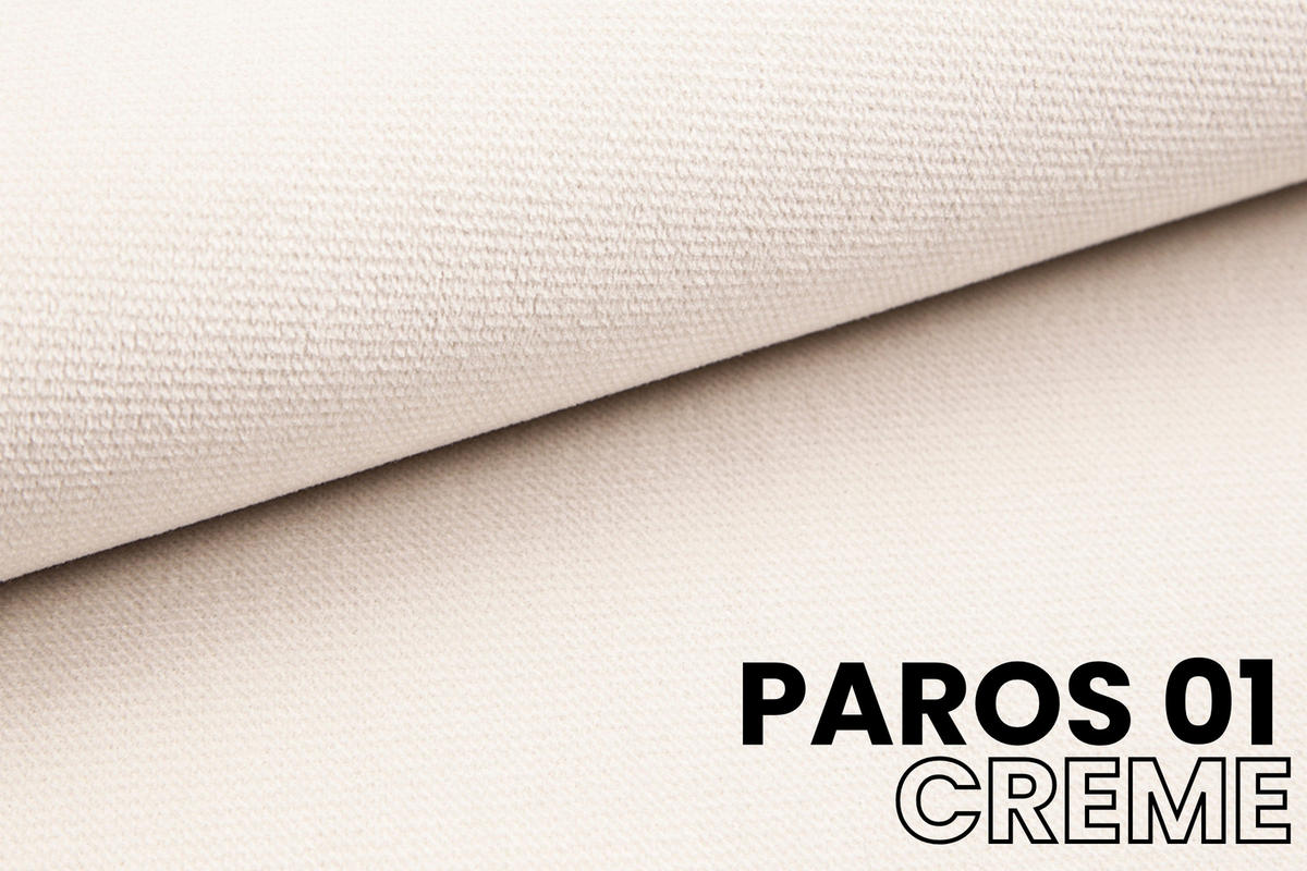 POLSTERBETT RICARDO 200/200 in Velours Ecru - Ecru, Holz/Holzwerkstoff (200/200cm) - Deine Möbel 24