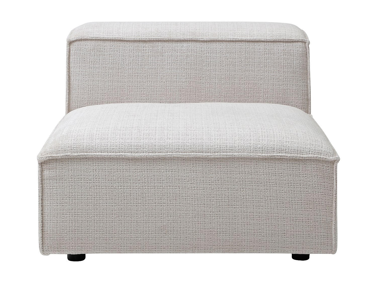 SESSEL mit gerader Rückenlehne - 1 Person - stoff - beige Ruzolo - Beige, Holz/Textil (90/67/105cm) - Vente-Unique