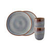 FRÜHSTÜCKS-SET Lave beige 4er Set - Beige, Keramik (1/1/1cm) - like.Villeroy & Boch