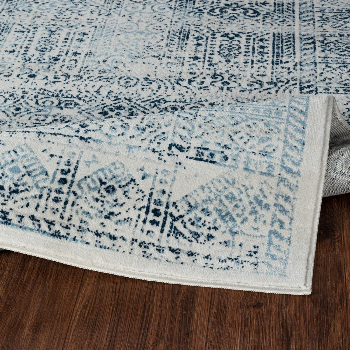 VINTAGE-TEPPICH 200/275 cm Blau - Blau, Naturmaterialien/Textil (200/275cm) - LIVABLISS
