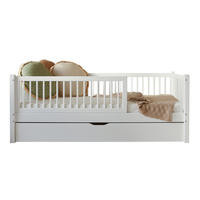 POSTEL 90/190 Sybil Bílá - bílá, dřevo (90/190cm) - Petits-meubles