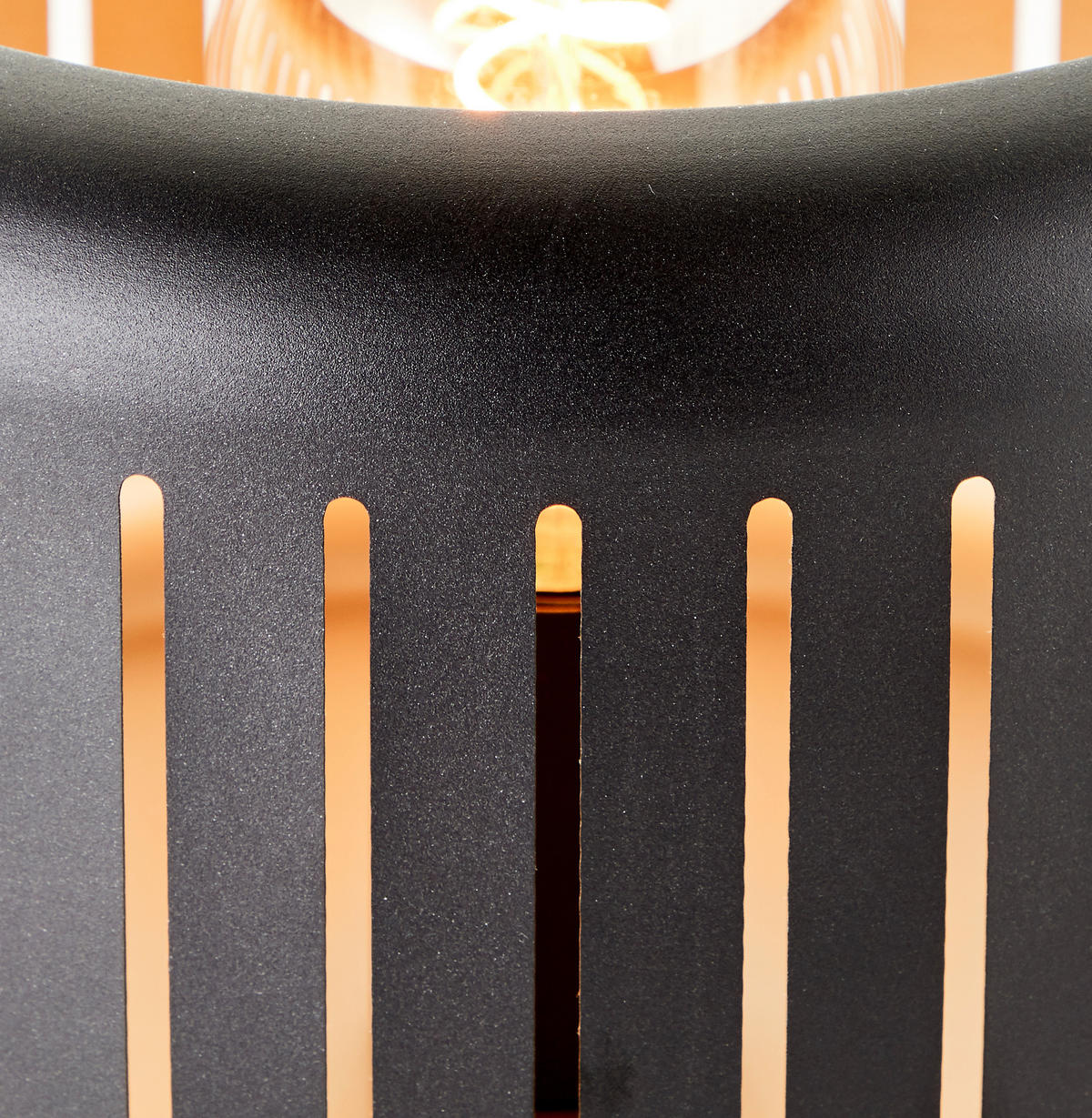 TISCHLEUCHTE Tyas 94520/86 - Schwarz, Metall (27/27/18.8cm) - Brilliant