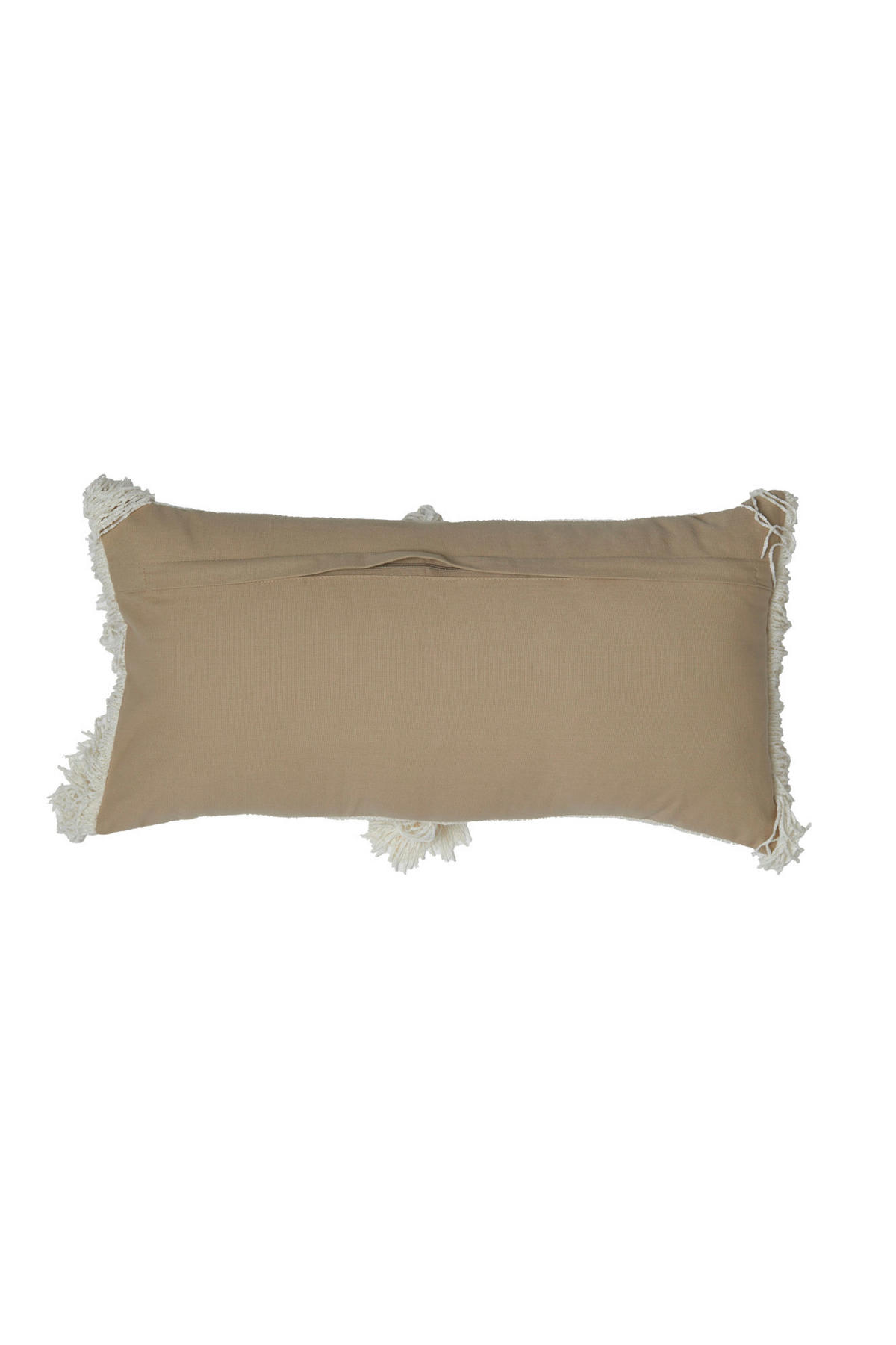 DEKOKISSEN Luani Weiß 60/30/10 cm - Weiß, Textil (30/60cm) - Light & Living