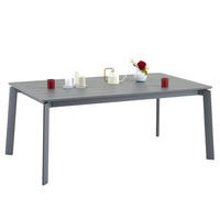 GARTENTISCH VERANO - Grau, Metall (103/180/75cm) - IDIMEX