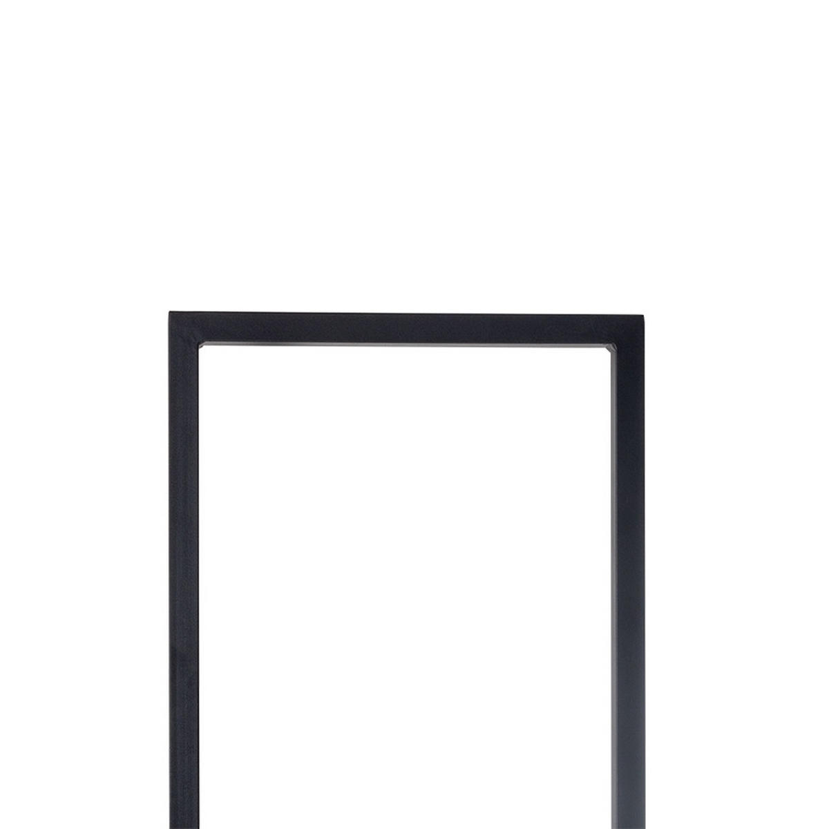 KLEIDERSTÄNDER aus Metall 40x30x190cm, schwarz - Schwarz, Metall (30/190/40cm) - Giga Meubel