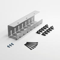 KABELKANAL Set A, Silber - Silberfarben, Metall (43/10/12cm) - Albatros