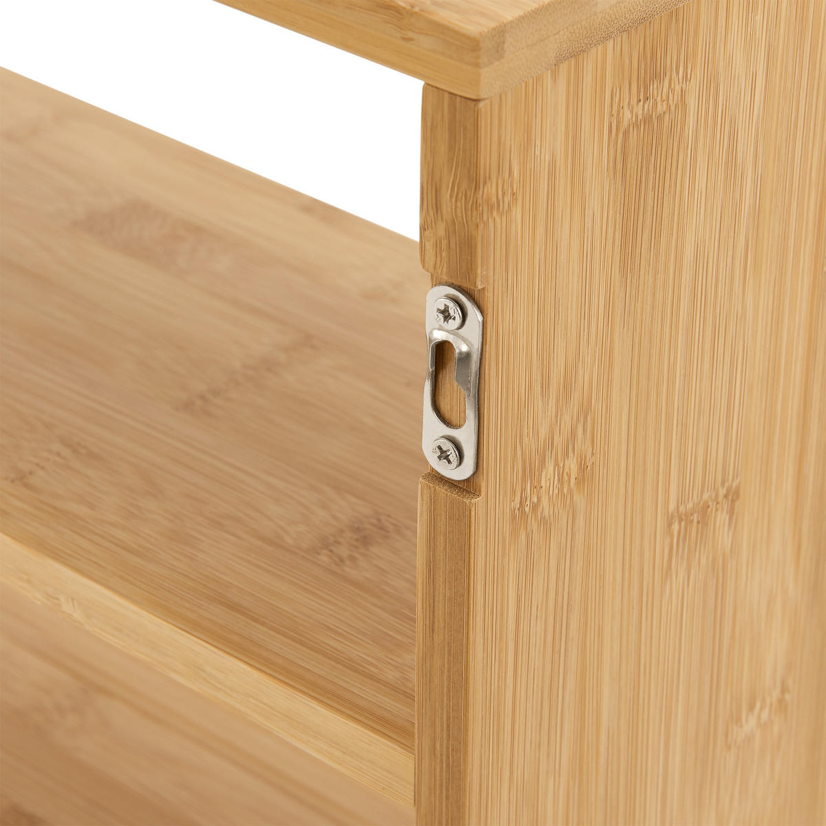 WANDREGAL Gol - Naturfarben, Holz (50/30/15cm) - [en.casa]