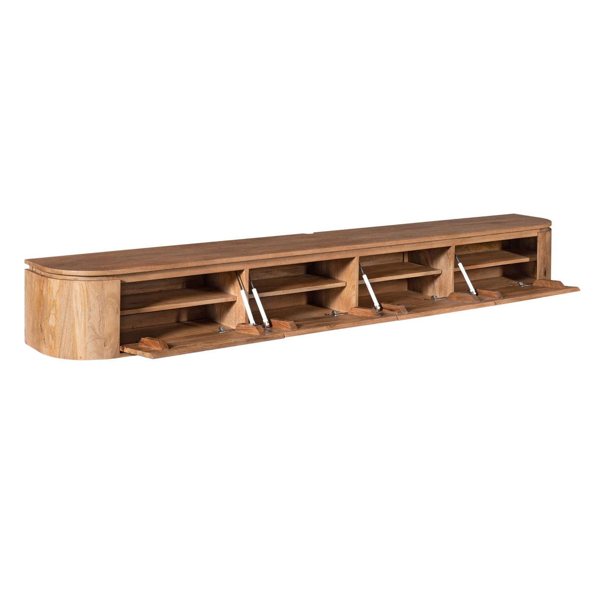TV-MÖBEL Excellent Braun 35/200/30 cm - Braun, Holz (200/30/35cm) - Starfurn