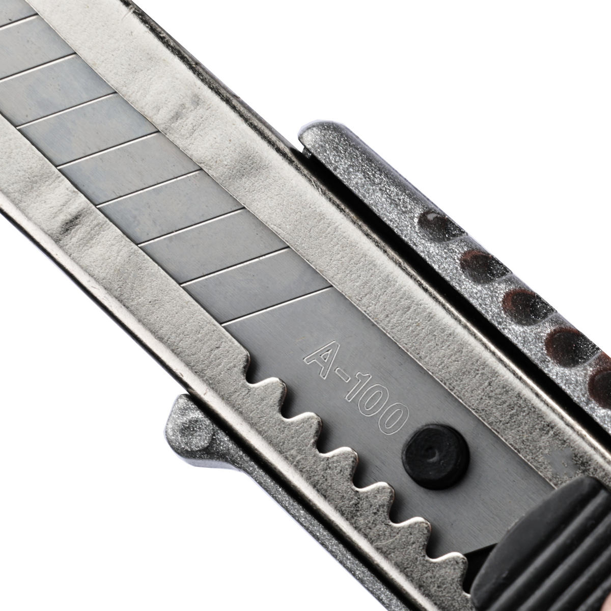 TAPETENMESSER Universal - Abbrechklinge 18 mm, Aluminiumgehäuse, Länge 155 mm, Stahlklinge - Multicolor, Kunststoff/Metall