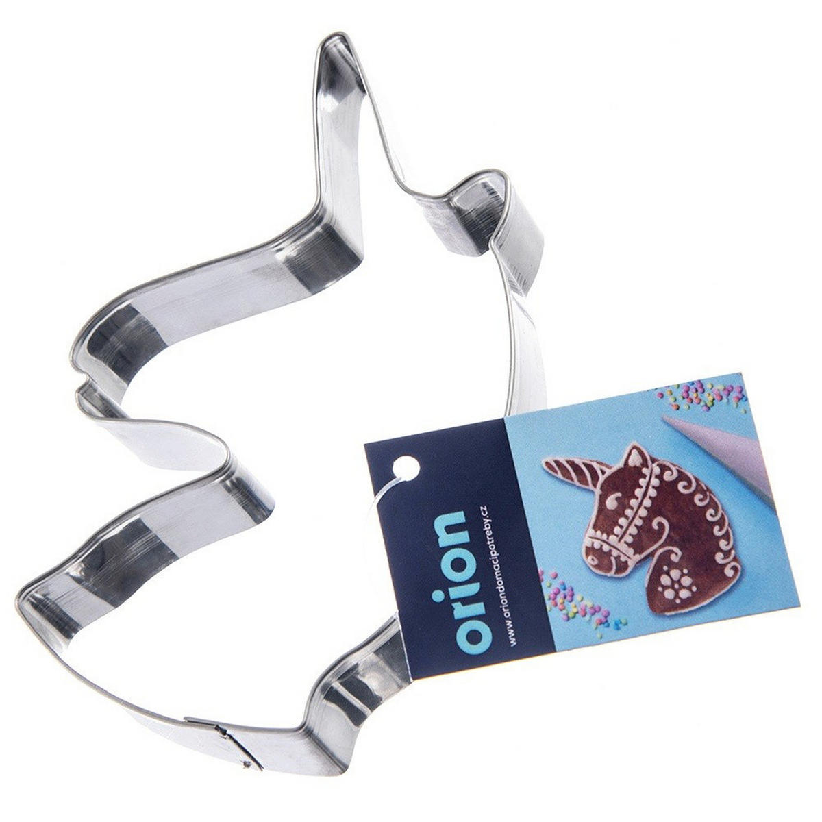 AUSSTECHFORM Einhorn 9 cm Silber - Silberfarben, Metall (6.5/1.5/9cm) - Orion 