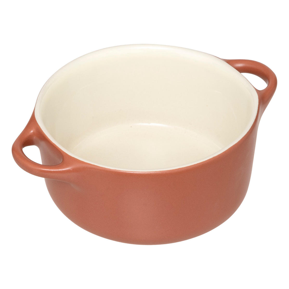 AUFLAUFFORM aus Keramik 13/9,7/7,7 cm - Orange, Keramik (9.7/7.7/13cm) - 5five Simply Smart