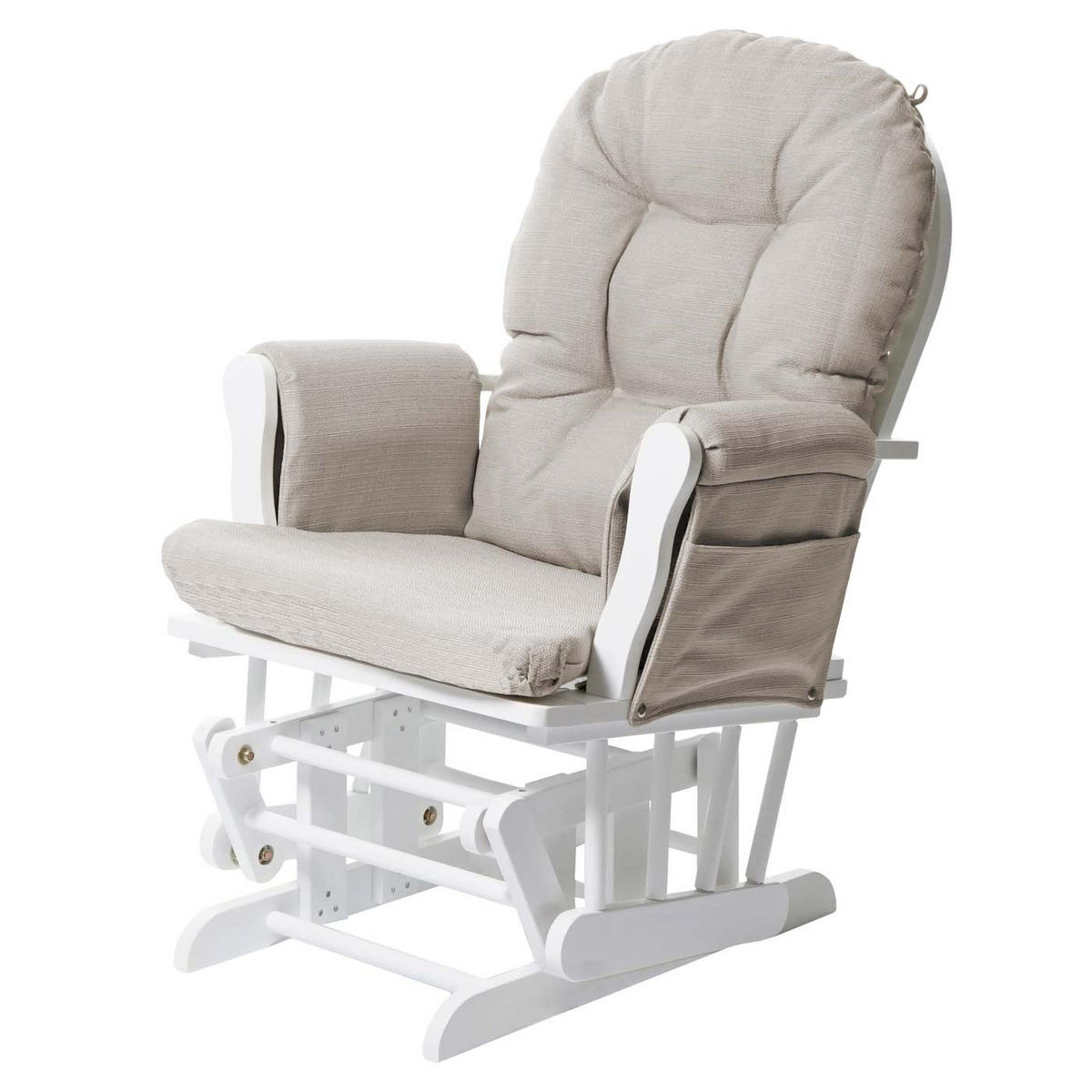 RELAXSESSEL SCHWINGSTUHL Beige - Beige, Textil (68/98/76cm) - MCW
