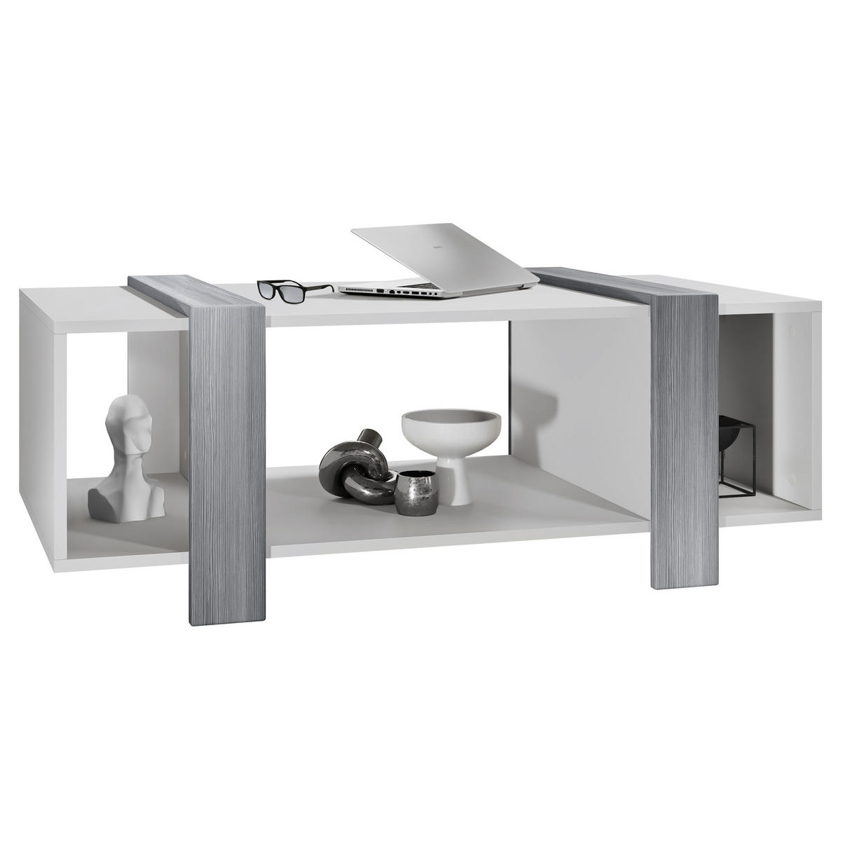 COUCHTISCH Ida Blenden in Avola-Anthrazit - Anthrazit, Holzwerkstoff (56.5/110.5/42cm) - Vladon