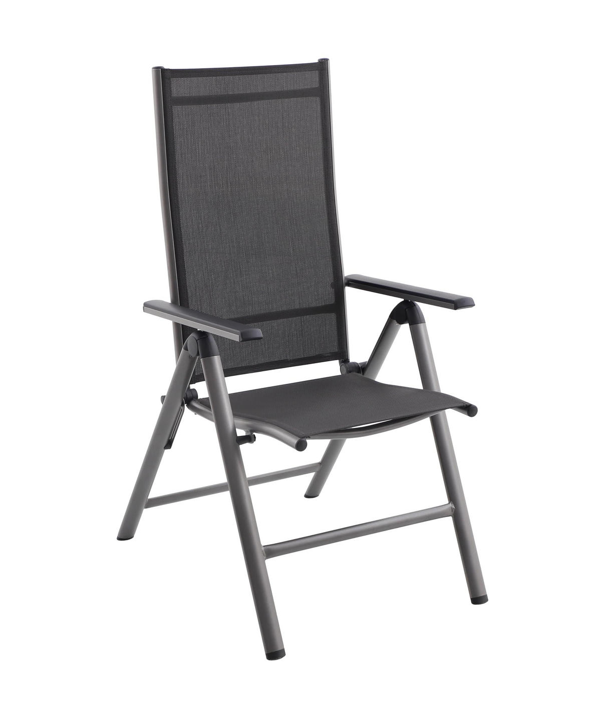 BALKONMÖBEL-SET Ines 3-teilig Balkon-Set - Schwarz, Kunststoff - DELUKE