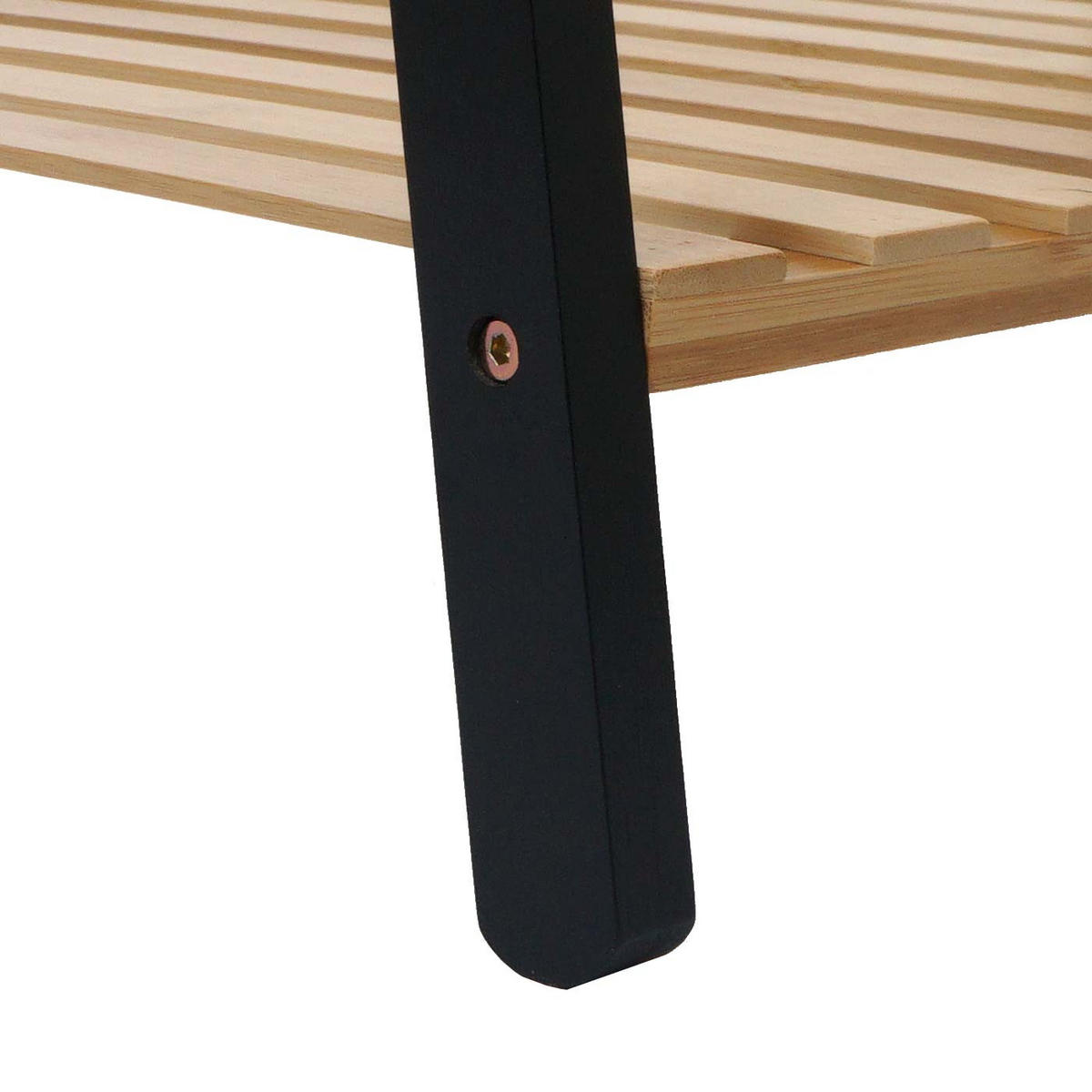 PFLANZENREGAL Beige, Schwarz - Beige/Schwarz, Holz (70/130/44cm) - MCW