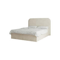 BOXBETT 140x200 - 07 Anthology 3 - Beige - Beige, Holzwerkstoff (140/200cm) - Möblo