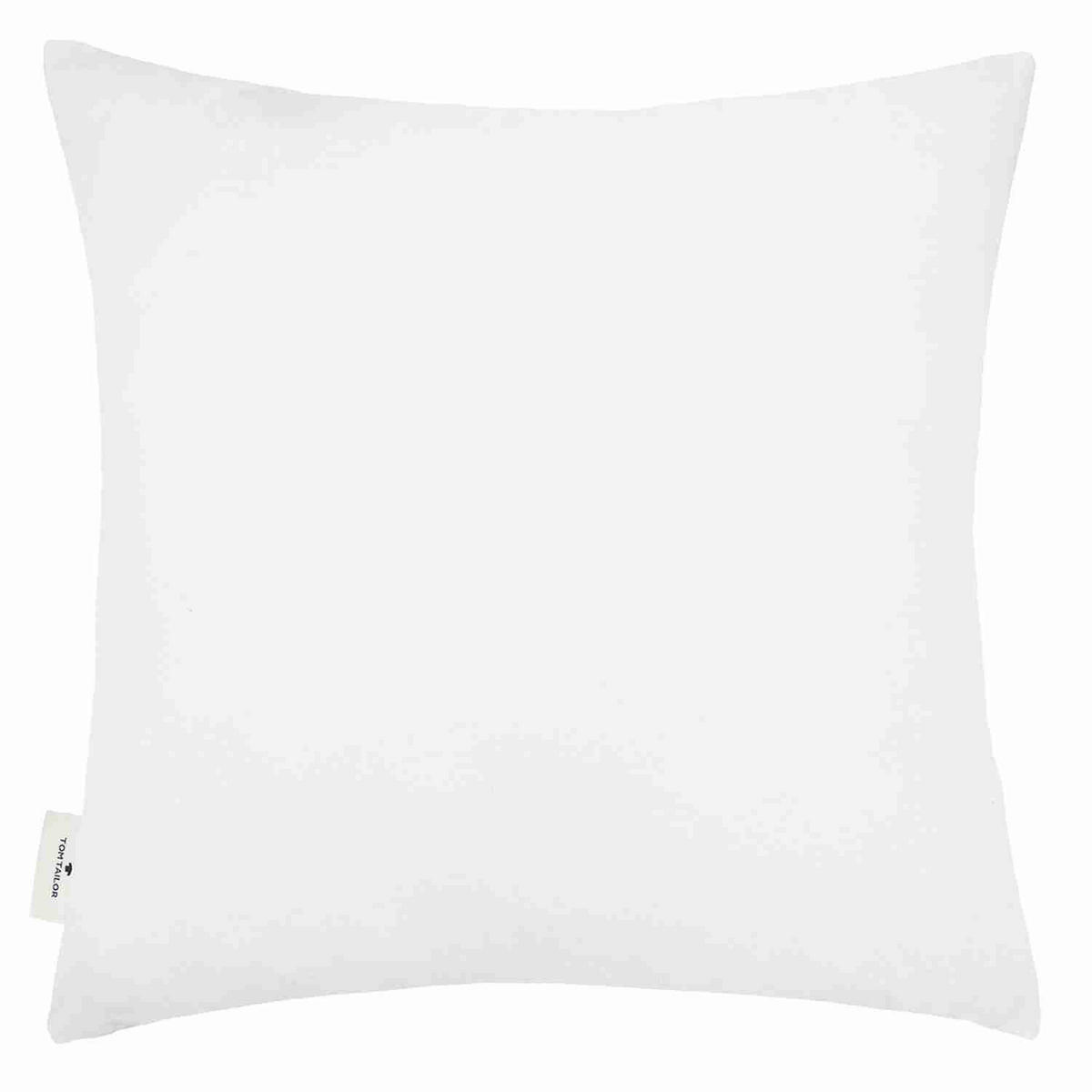 ZIERKISSENHÜLLE WINTER FLAKE - Grau, Textil (45/45cm) - Tom Tailor