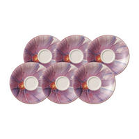 ESPRESSOUNTERTASSEN Mariefleur Basic bunt ø 12 cm 6er Set - Multicolor, Keramik (12cm) - Villeroy & Boch