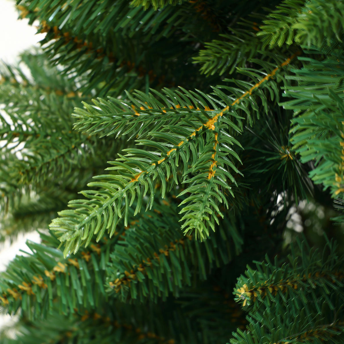 KÜNSTLICHER Weihnachtsbaum 186 cm mit 1.399 PE/PVC-Spitzen - Grün, Kunststoff (92/186cm) - Hometopia
