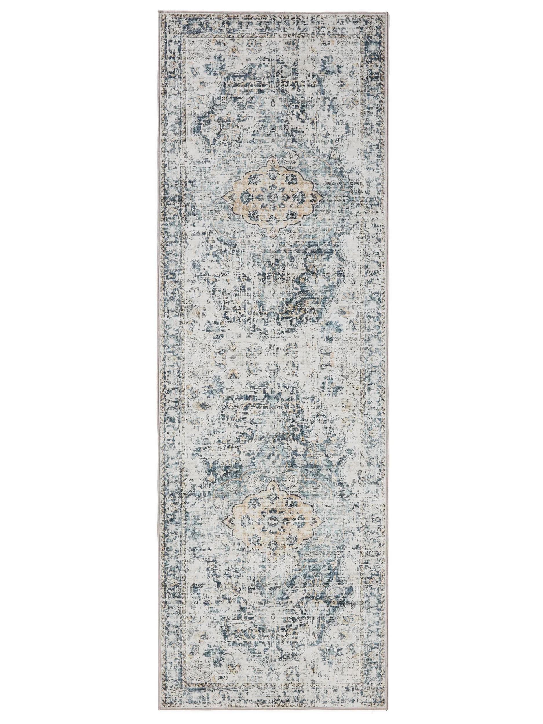 TEKAŠKI pregrinjalo George modra 80x240 cm - modra, umetna masa (80/240cm) - benuta