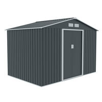GERÄTEHAUS S200 Metall Grau - Grau, Metall (191/192/277cm) - HATTORO