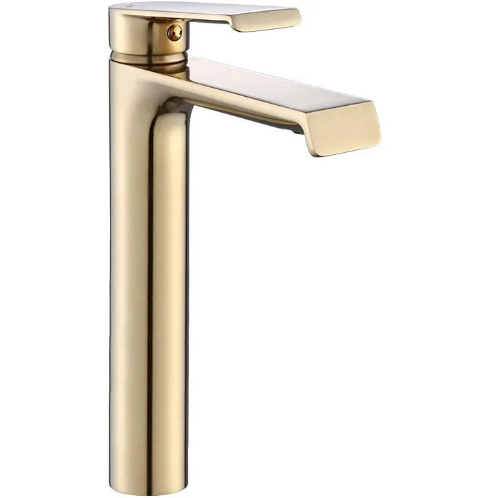WASCHBECKENARMATUR Rea Hass Gold High - Goldfarben, Metall (4.2/28/15.5cm) - REA