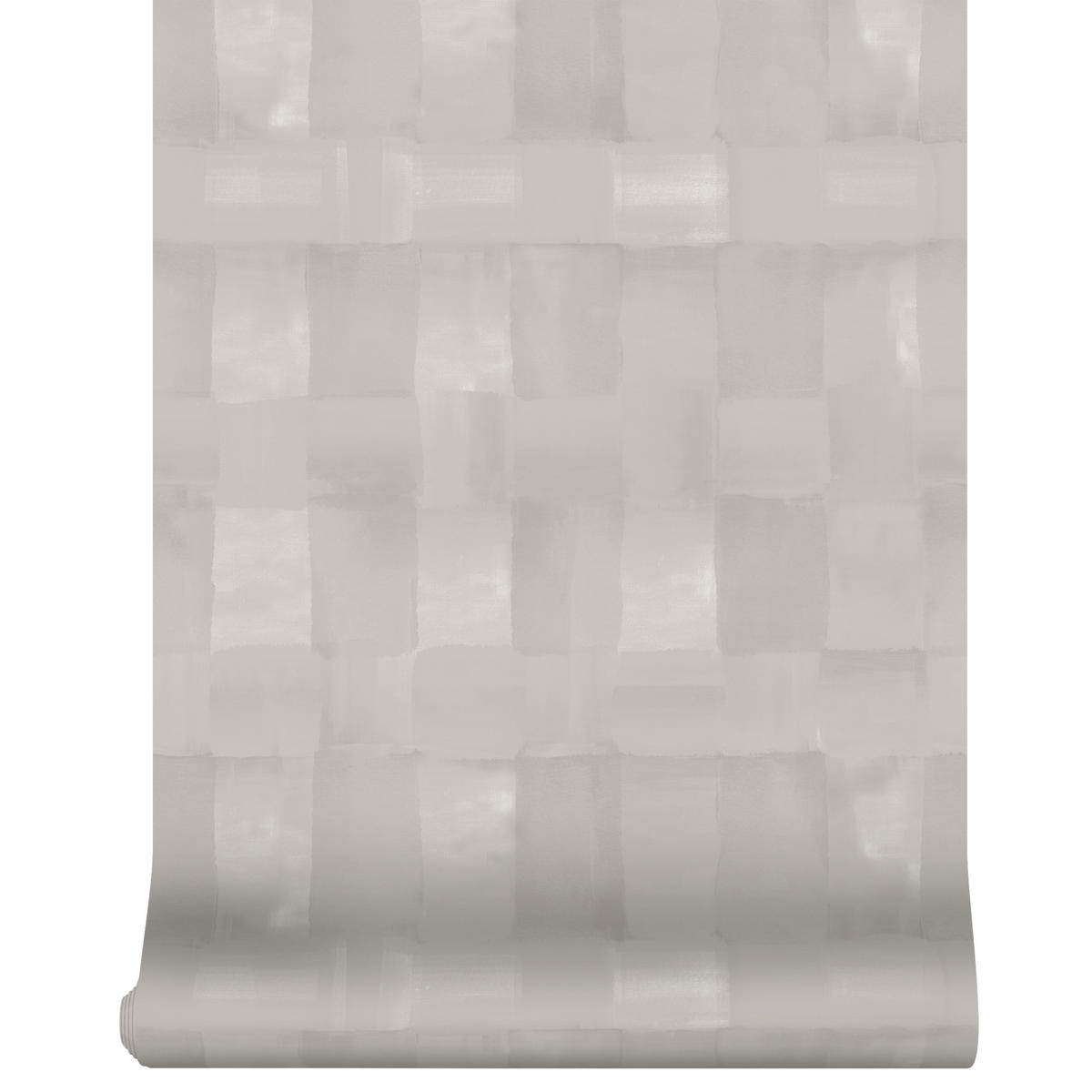 VLIESTAPETE - Koiya Grau - Grau, Papier/Kunststoff (52/1000cm) - Graham & Brown