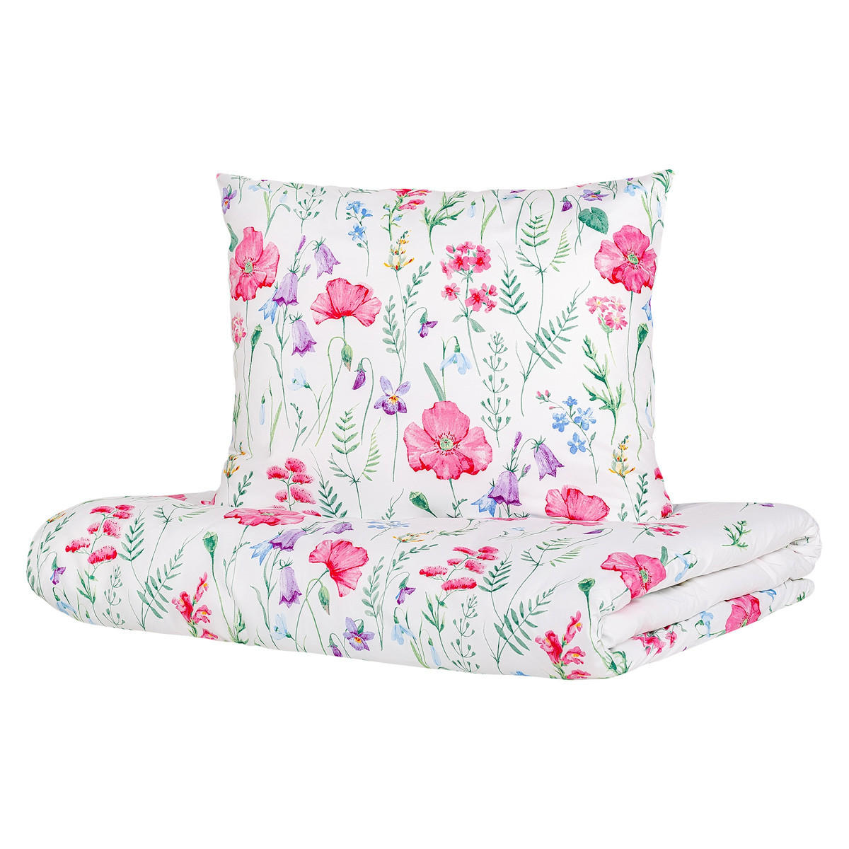 BETTWÄSCHE Perhonen 140/200 cm - Multicolor, Textil (140/200cm) - Homla