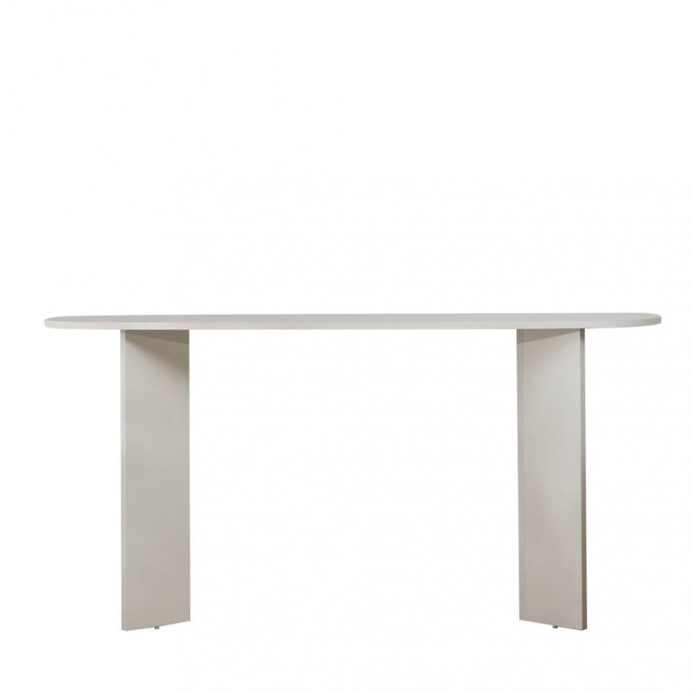 KONSOLENTISCH - Weiss - Weiß, Holz (150/35/75cm) - Drawer