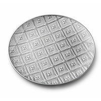 UNTERSETZER Blanche Colours Silber 33/33/2 cm Kunstoff - Silberfarben, Kunststoff (33/2/33cm) - Mondex