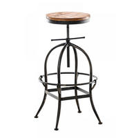 BARHOCKER Metall bronze - Bronzefarben, Metall (45/71/45cm) - CLP