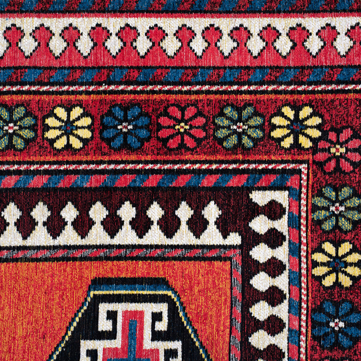 TEPPICH Red Mix Antalia 200/280 cm - Rot, Textil (200/280cm) - Louis De Poortere