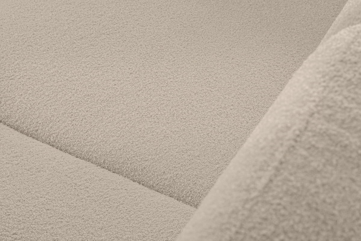 3-SITZER-SOFA TAGIO mit Armlehnen, Creme - Creme/Braun, Buchenholz/Textil (88/80/190cm) - KONSIMO®